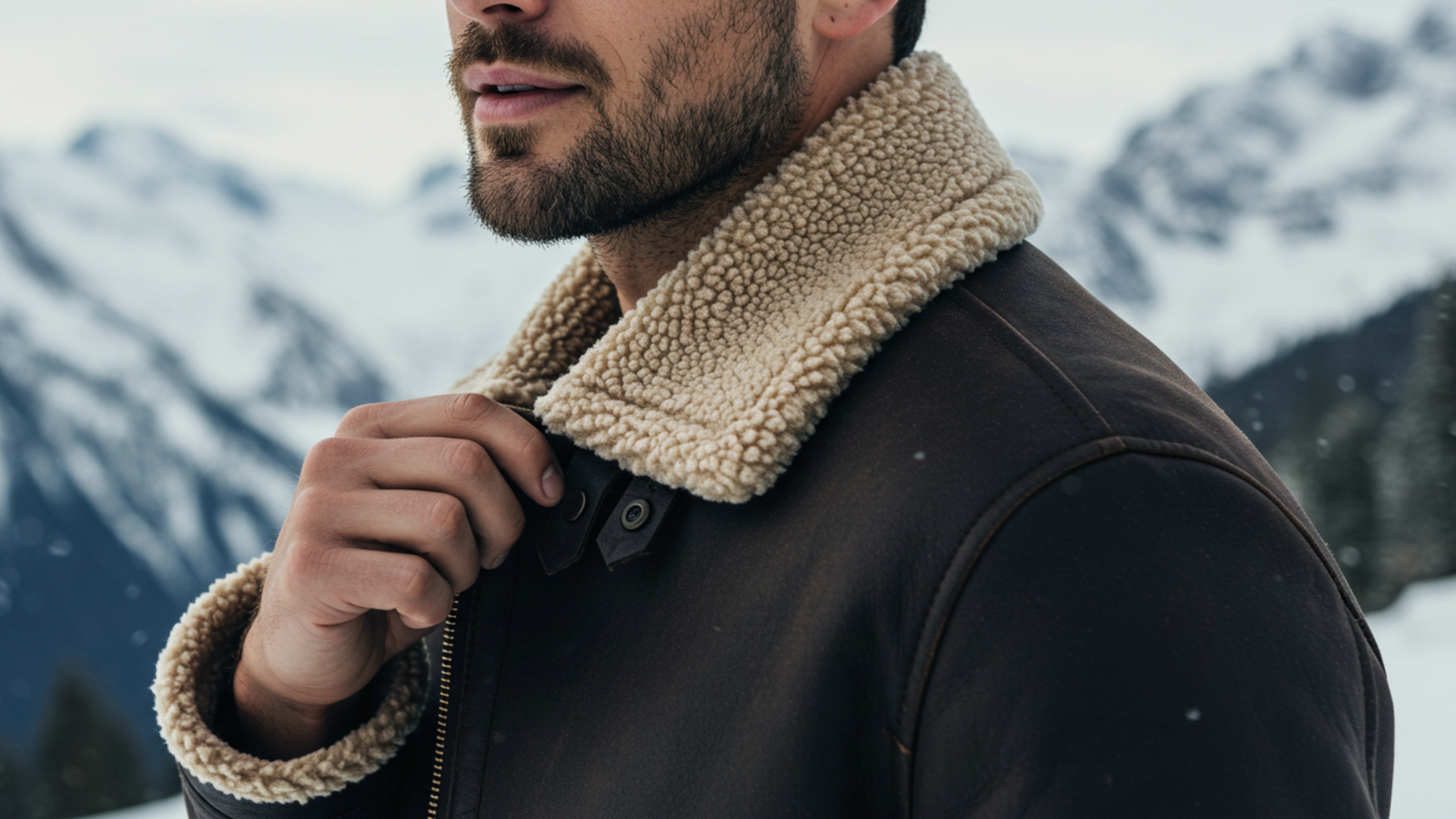 Shearling Leather Jackets