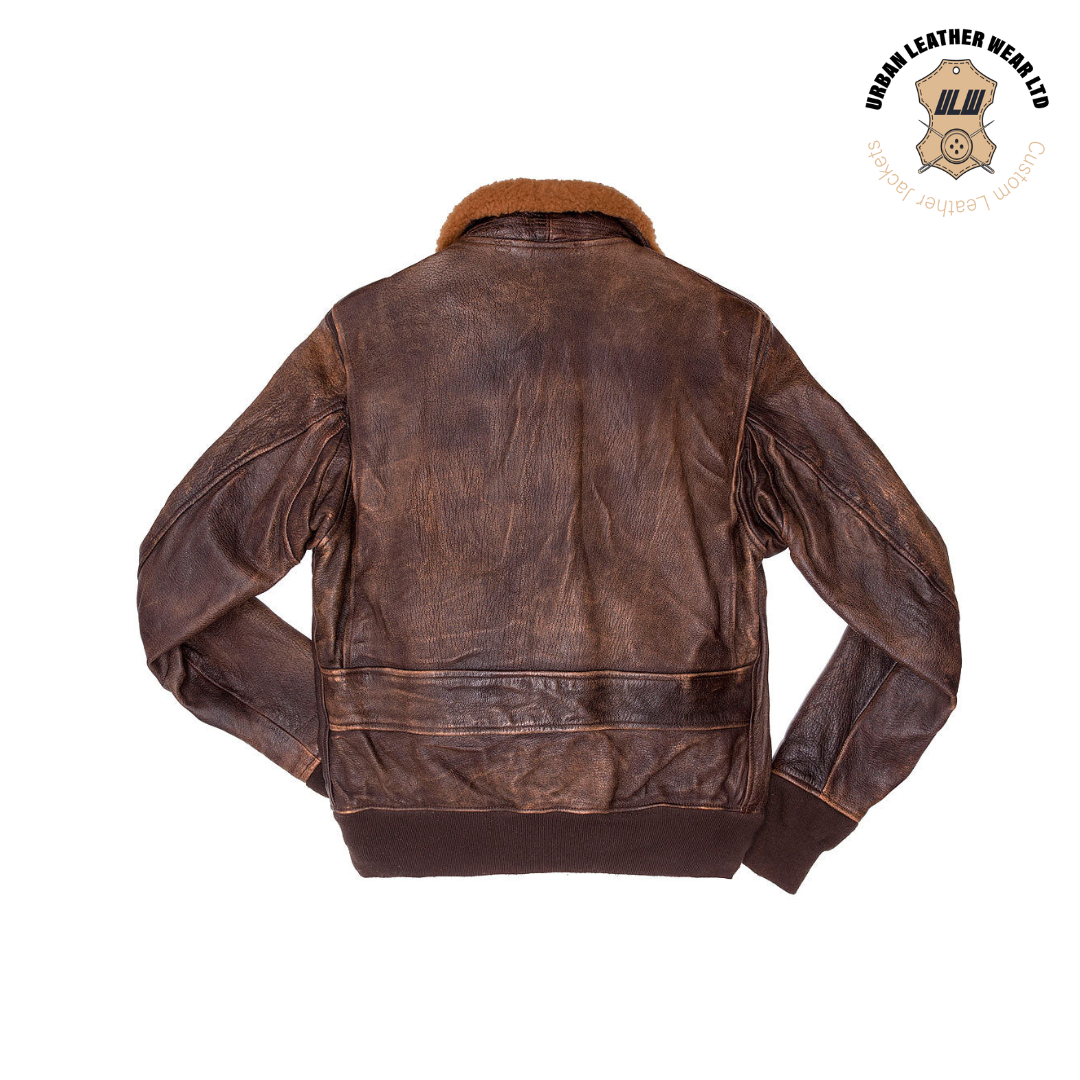 G-1 Bomber Flight Jacket Brown URBAN LEATHER WEAR LTD