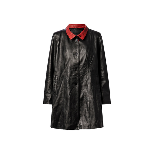 Ladies leather Short coat URBAN LEATHER WEAR LTD