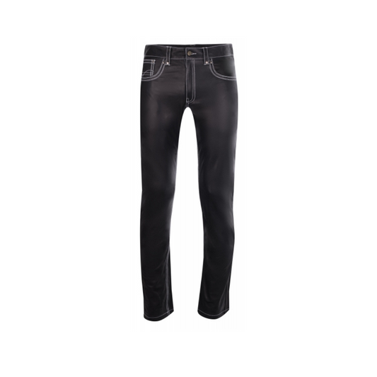 Men Leather Jeans Style Pant URBAN LEATHER WEAR LTD