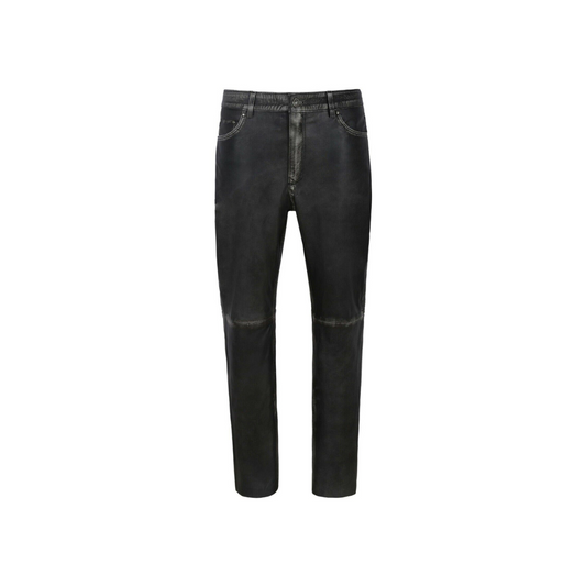 Leather Motorcycle Black Vintage Pant URBAN LEATHER WEAR LTD