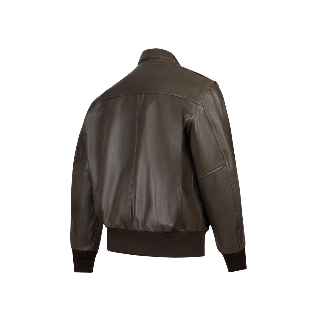 Flying Vintaged A-2 Goatskin Leather Jacket URBAN LEATHER WEAR LTD