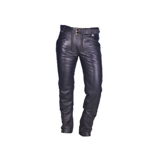 Men Leather Carpenter pants URBAN LEATHER WEAR LTD