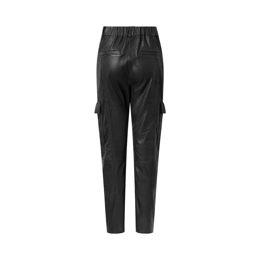 Ladies cargo leather pants URBAN LEATHER WEAR LTD