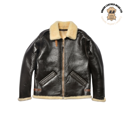 1940s Leather Flight Jacket Type B-6 URBAN LEATHER WEAR LTD