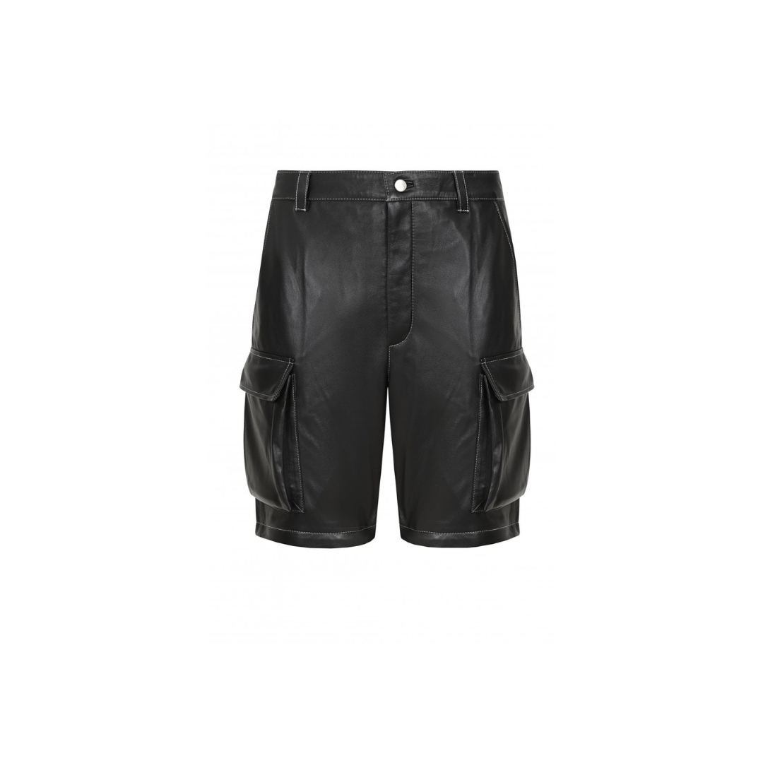2-IN-1 Leather Cargo Trousers URBAN LEATHER WEAR LTD