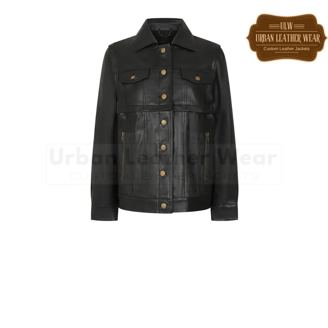 5-in-1 ladies trucker jacket with pockets