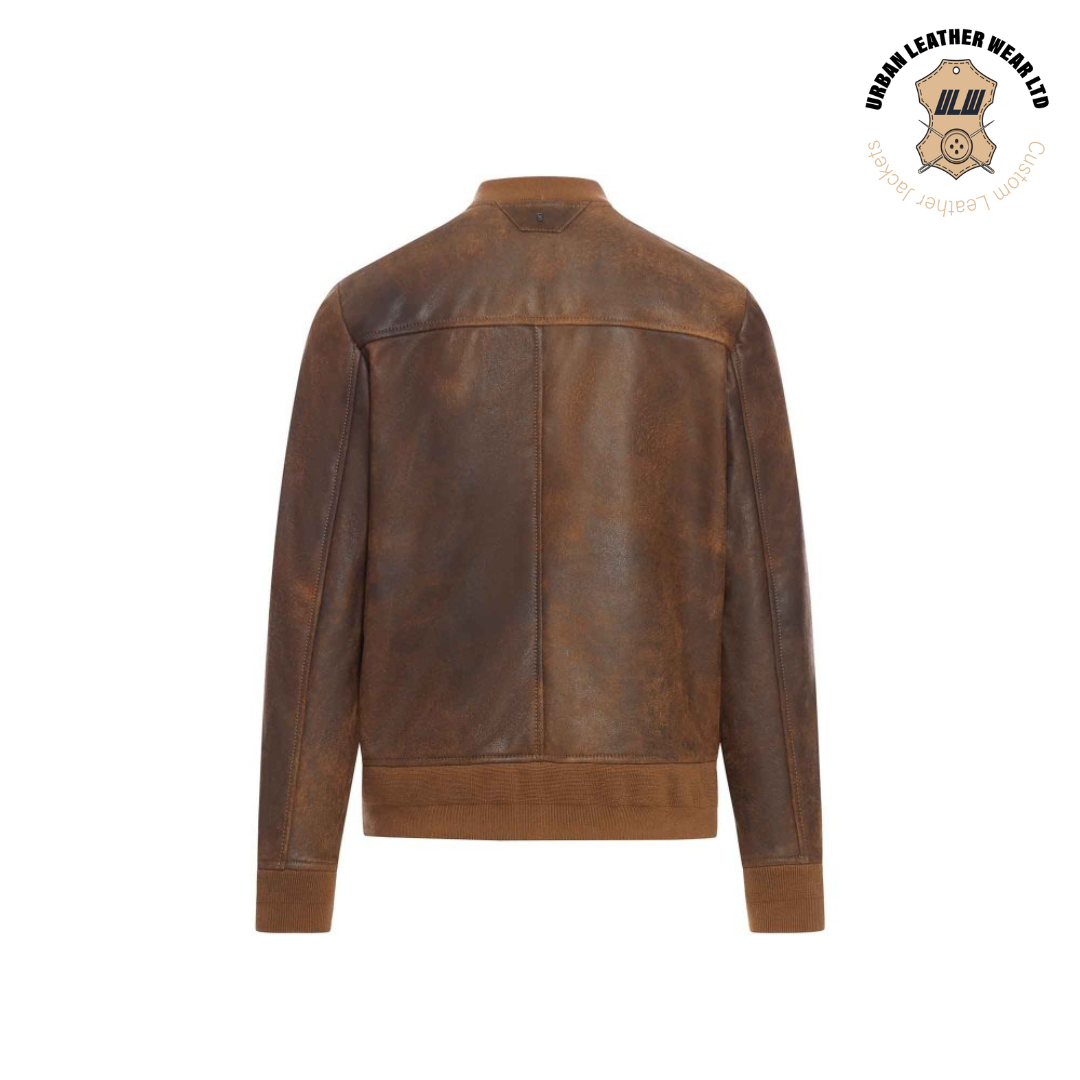 A-1 Bomber Flight Jacket brown URBAN LEATHER WEAR LTD