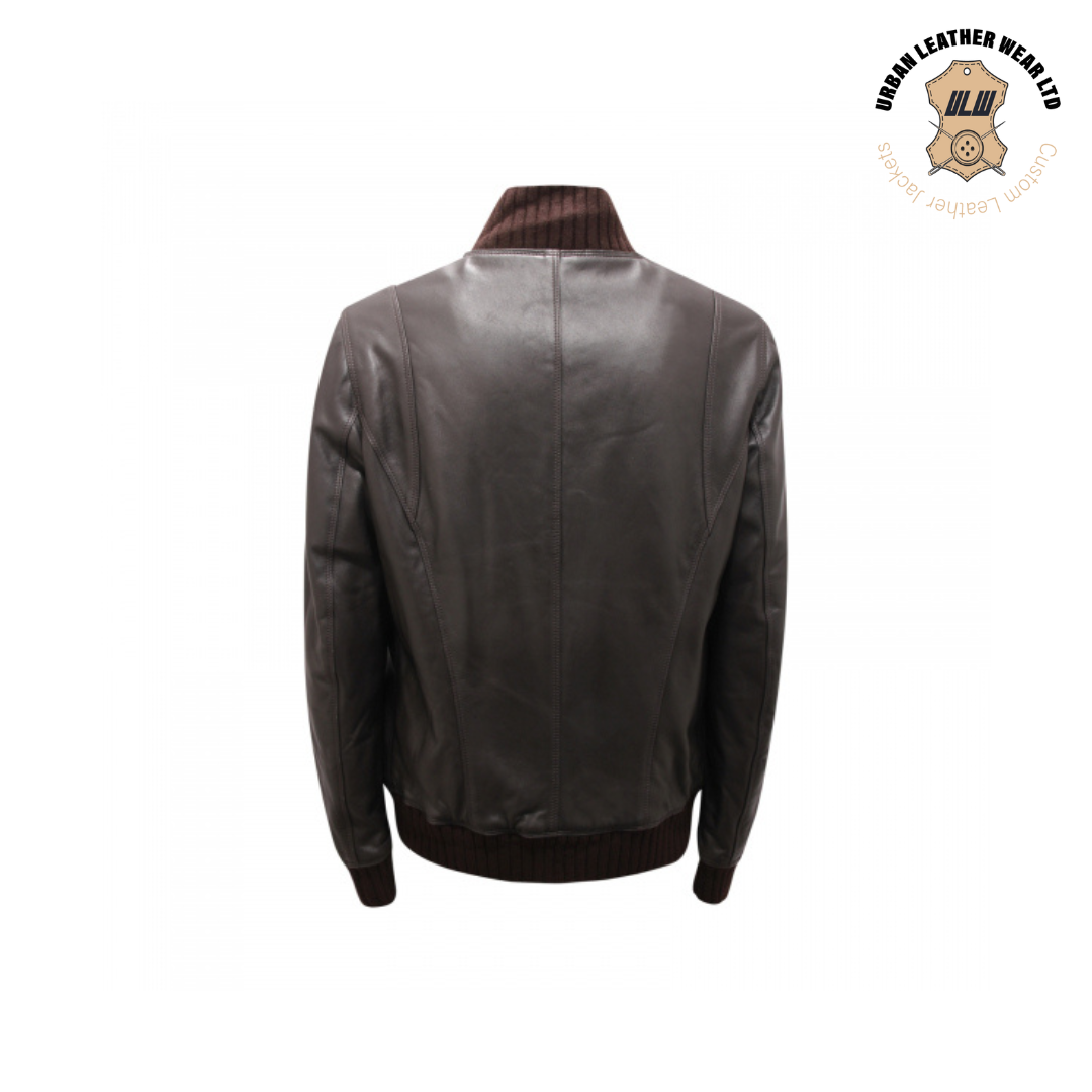 A-1 Flight leather jacket brown URBAN LEATHER WEAR LTD