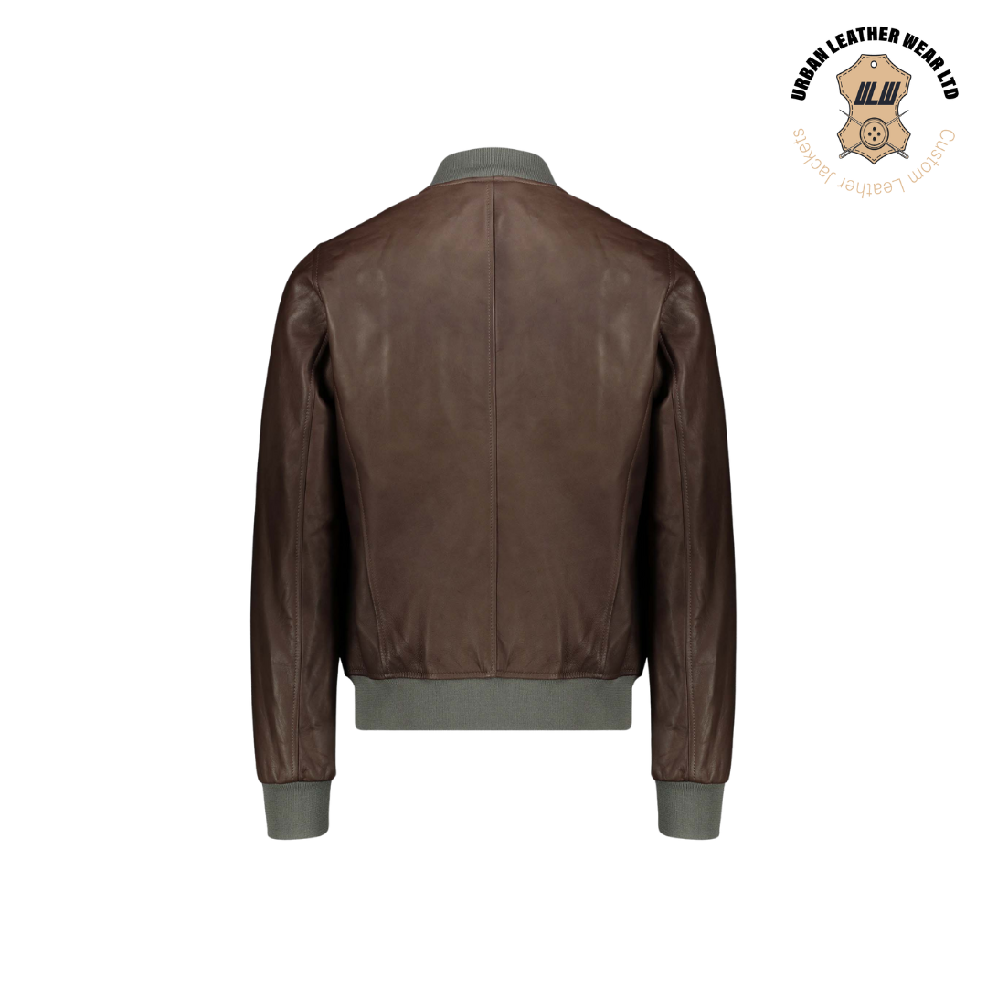 A-1 Real leather Bomber Jacket URBAN LEATHER WEAR LTD