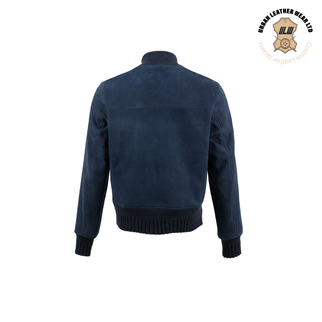 Short Navy blue A-1 Flying jacket URBAN LEATHER WEAR LTD