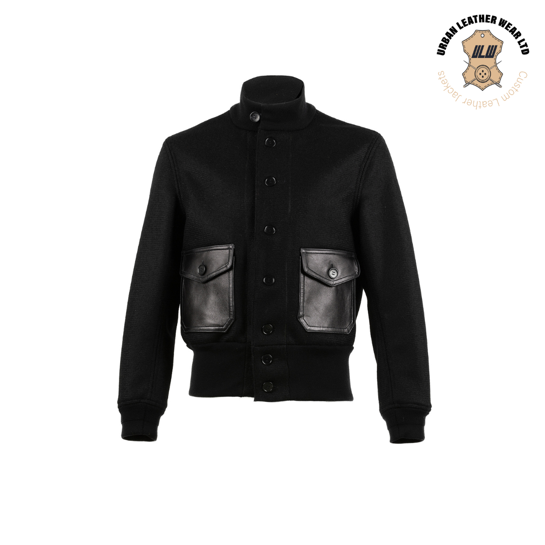 Short Version A-1  Bomber Jacket URBAN LEATHER WEAR LTD