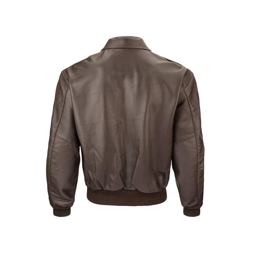 A2 Brown Vintage Bomber Jacket URBAN LEATHER WEAR LTD