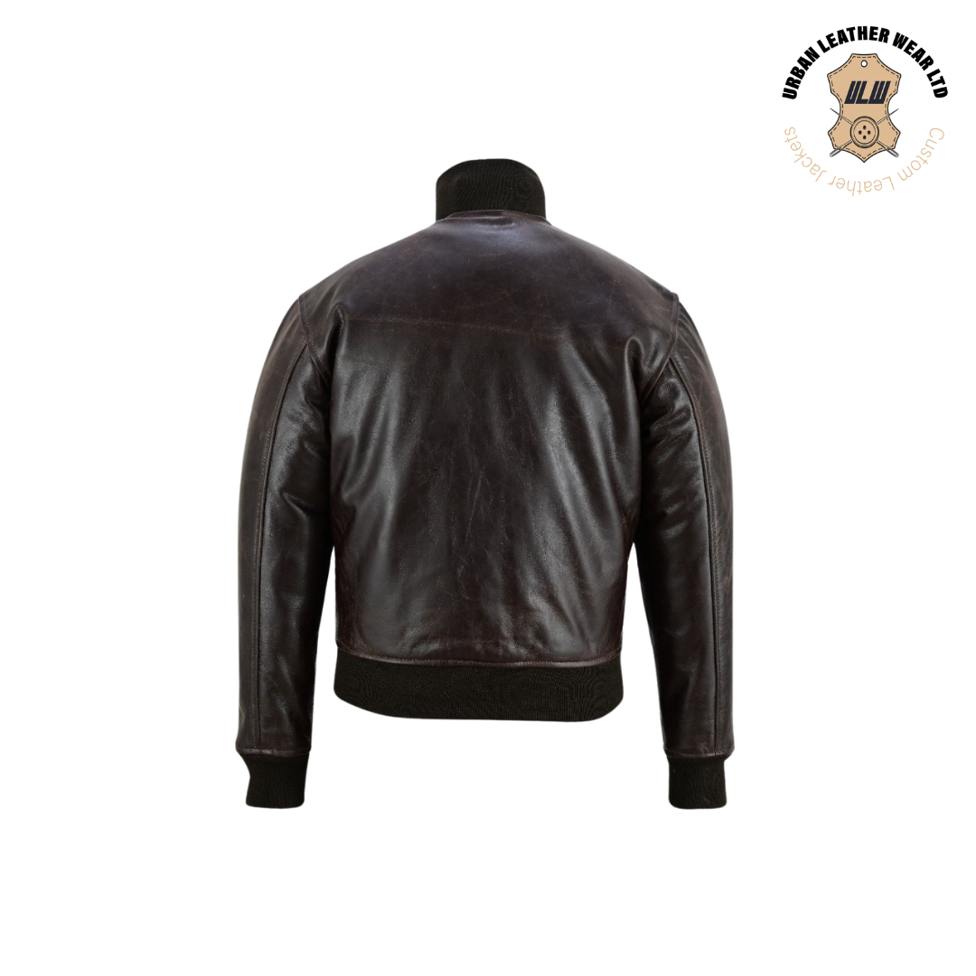 Leather Flight Jacket A-1 URBAN LEATHER WEAR LTD