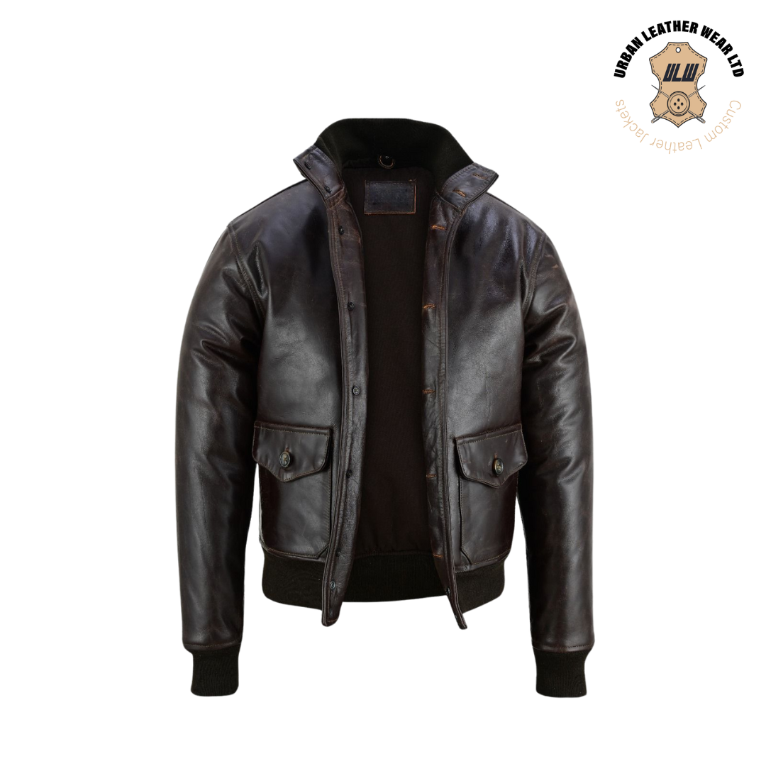 Leather Flight Jacket A-1 URBAN LEATHER WEAR LTD