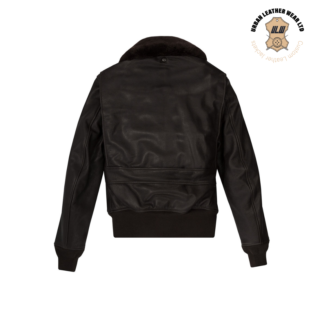 G-1 Flight Jacket with Removable Collar URBAN LEATHER WEAR LTD