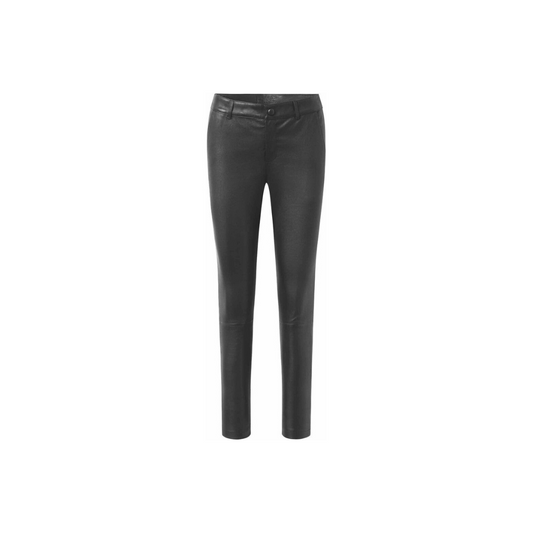 Grey chino stretch leather pant URBAN LEATHER WEAR LTD