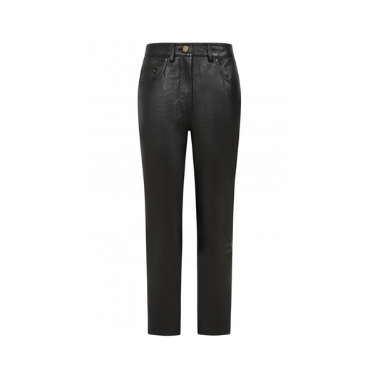 High waisted leather pants URBAN LEATHER WEAR LTD