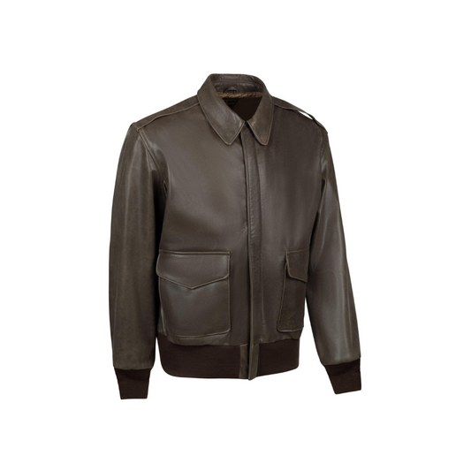 Flying Vintaged A-2 Goatskin Leather Jacket URBAN LEATHER WEAR LTD