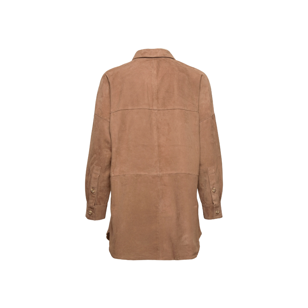 Suede Leather Shirt Women URBAN LEATHER WEAR LTD