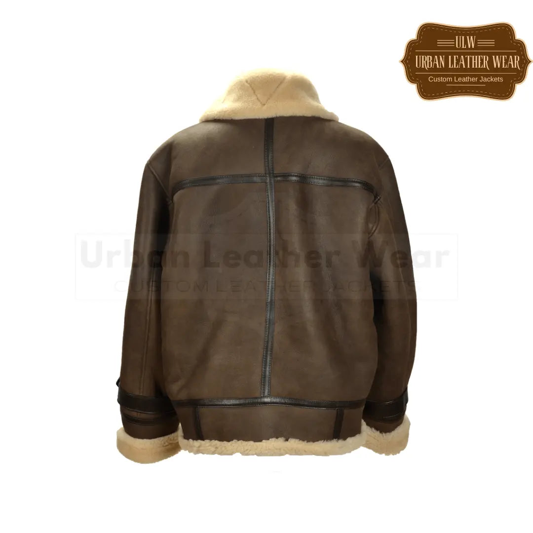 Shop our Vintage Shearling Flying Jacket for women! Made from high-quality shearling