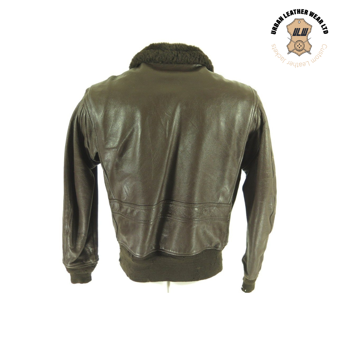 Vintage G-1 Leather Bomber Jacket URBAN LEATHER WEAR LTD