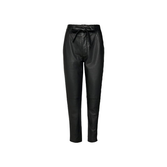 High Waisted leather Trousers URBAN LEATHER WEAR LTD