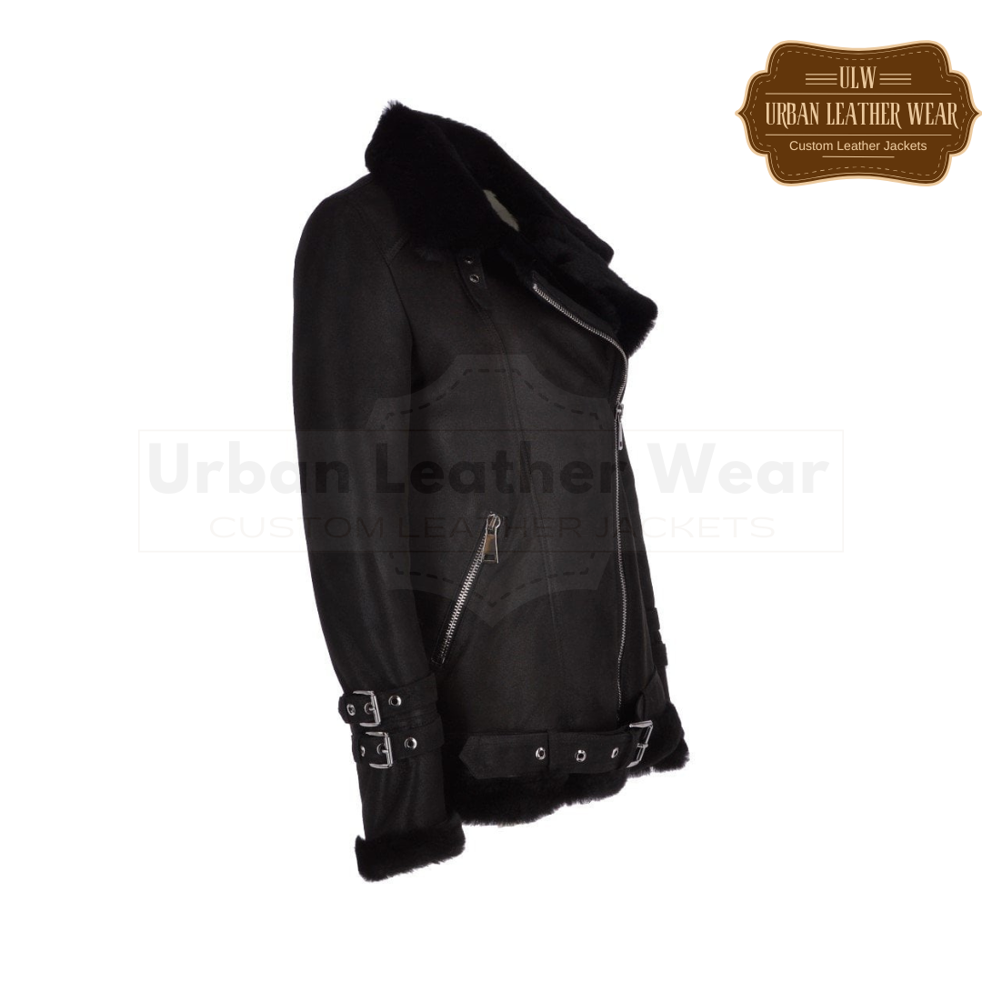 Buy our Women Luxury Shearling Jacket.