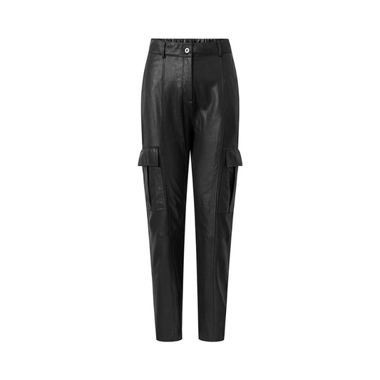 Ladies cargo leather pants URBAN LEATHER WEAR LTD