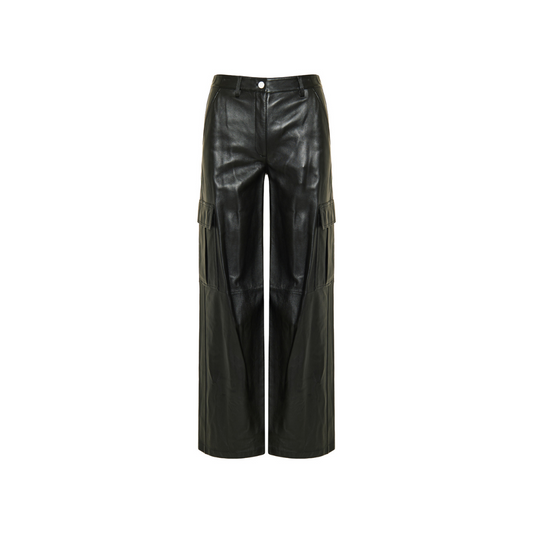 Ladies Leather cargo trousers URBAN LEATHER WEAR LTD