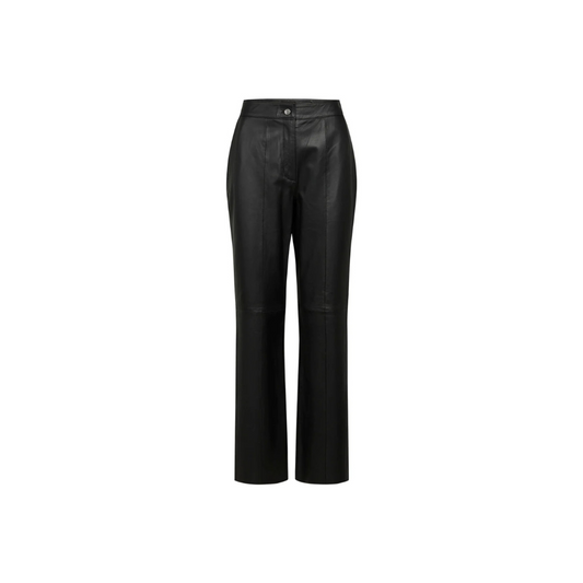 Women black leather pants outfit URBAN LEATHER WEAR LTD