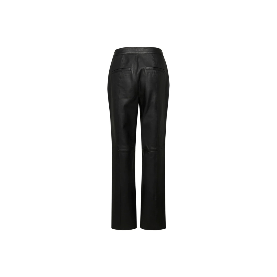 Women black leather pants outfit URBAN LEATHER WEAR LTD