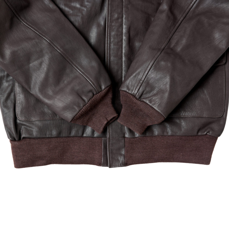 A-2 Flight Jacket – Seal Brown | Urban Leather Wear