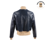 A-1 Blue Leather Bomber Jacket | Urban Leather Wear