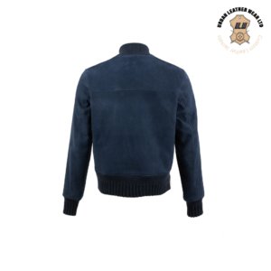 Short Navy blue A-1 Flying jacket | Urban Leather Wear