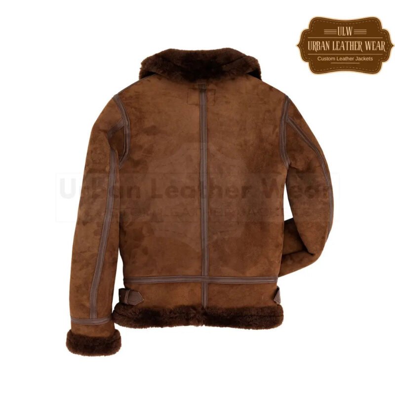 B3 Bomber Suede Shearling Jacket Women | Urban Leather Wear