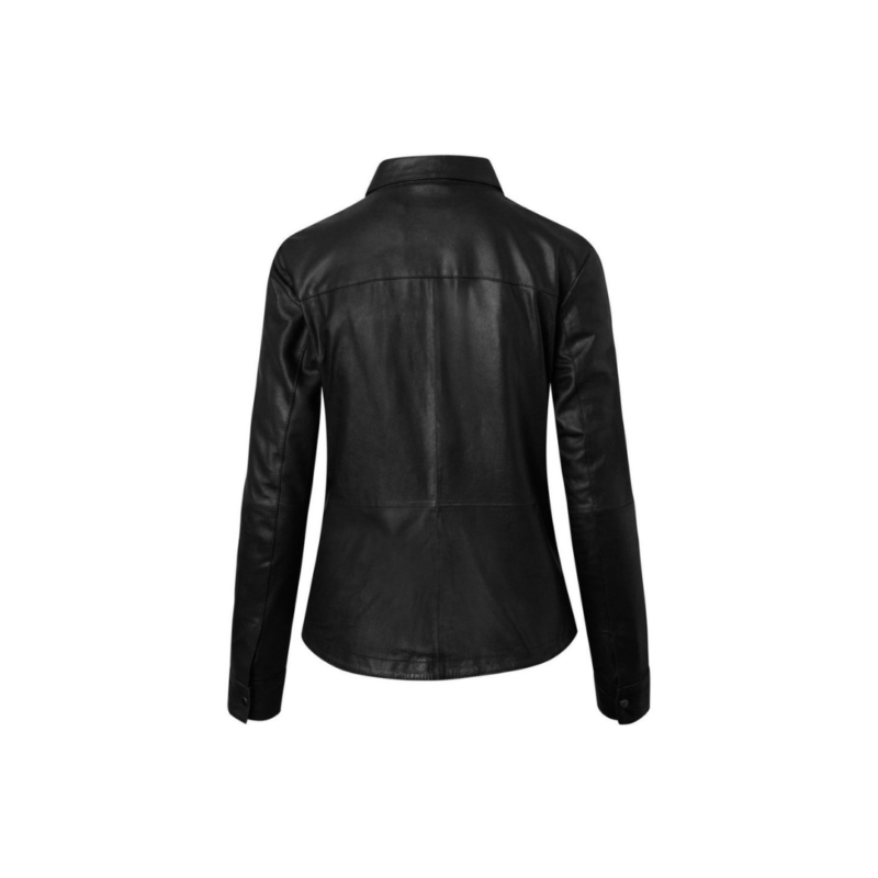 Basic Leather shirt in soft leather | Urban Leather Wear