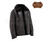 Black B3 Shearling Jacket For Men | Urban Leather Wear