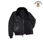 Black Leather G-1 Military Jacket | Urban Leather Wear