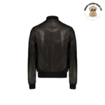 Men Black A-1 Bomber Leather Jacket | Urban Leather Wear