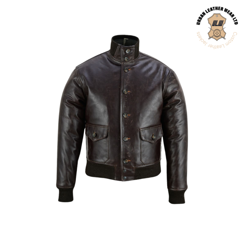 Leather Flight Jacket A-1 | Urban Leather Wear