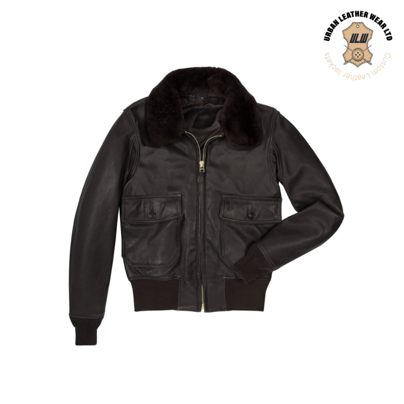G-1 Flight Jacket with Removable Collar | Urban Leather Wear