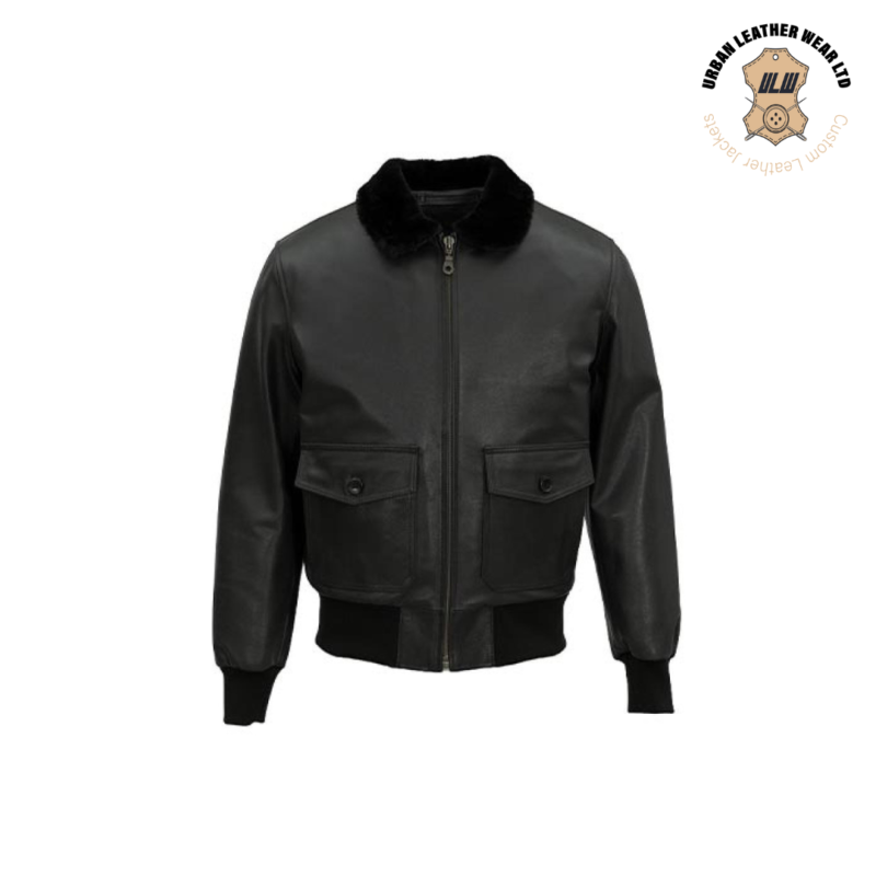 Black G-1 Navy Flight Jacket | Urban Leather Wear