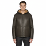 Men Silky Shearling Jacket | Urban Leather Wear