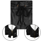 Genuinesoftpureleatherblackandwhitepanttrouser04.png Leather black and white pant trouser | Urban Leather Wear