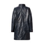 Ladies leather Short coat Blue | Urban Leather Wear