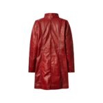Ladies leather Short coat Red | Urban Leather Wear