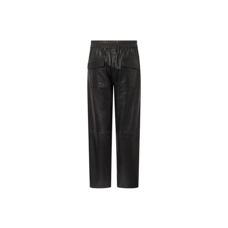 Ladies leather pants in full length  black | Urban Leather Wear