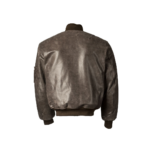 Leather MA-1 Flight Jacket brown | Urban Leather Wear