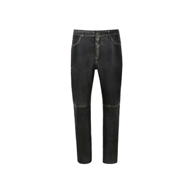 Leather Motorcycle Black Vintage Pant | Urban Leather Wear